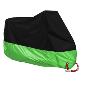 Waterproof Motorcycle Cover (Option: Green-M)